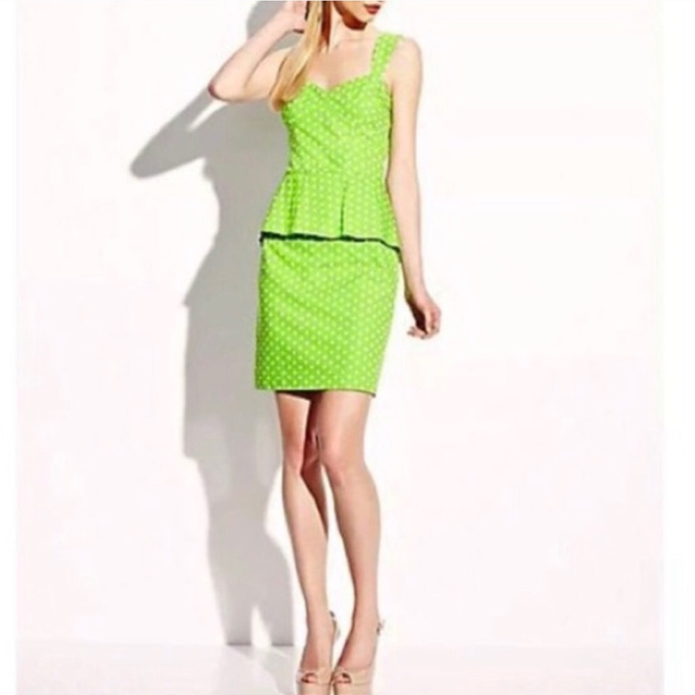 Peplum Mini Dress by Betsey Johnson